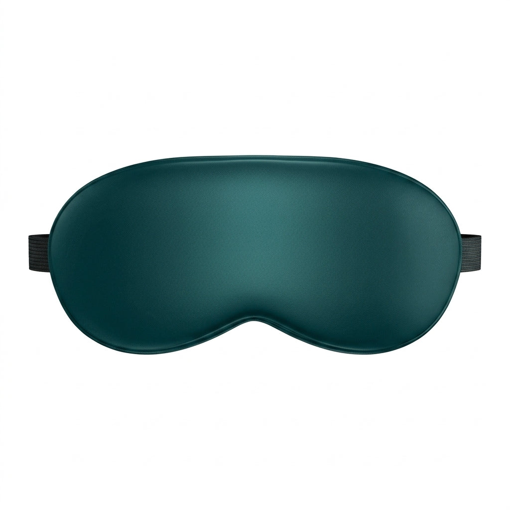 Cooling and Heating Ice with Earplugs, Padded Eye Masks for Sleeping Light Blocking, Unisex Polyester Material for Napping Compress Therapy