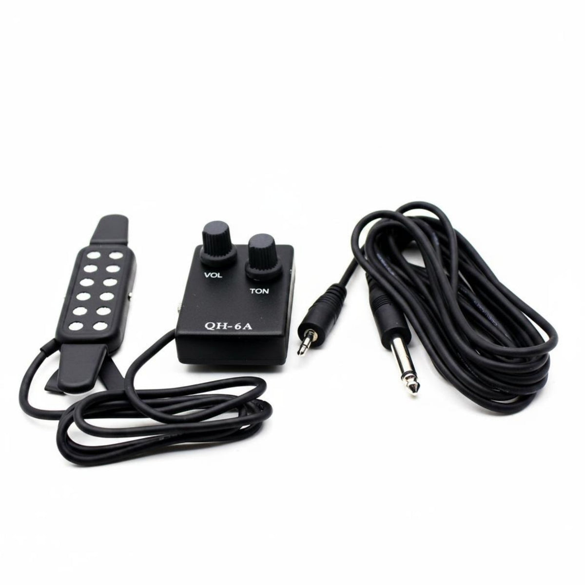 Acoustic Guitar Pickup Plug and Play Soundhole Guitar Pickup Volume Control Musical Equipment for Stage, Practice