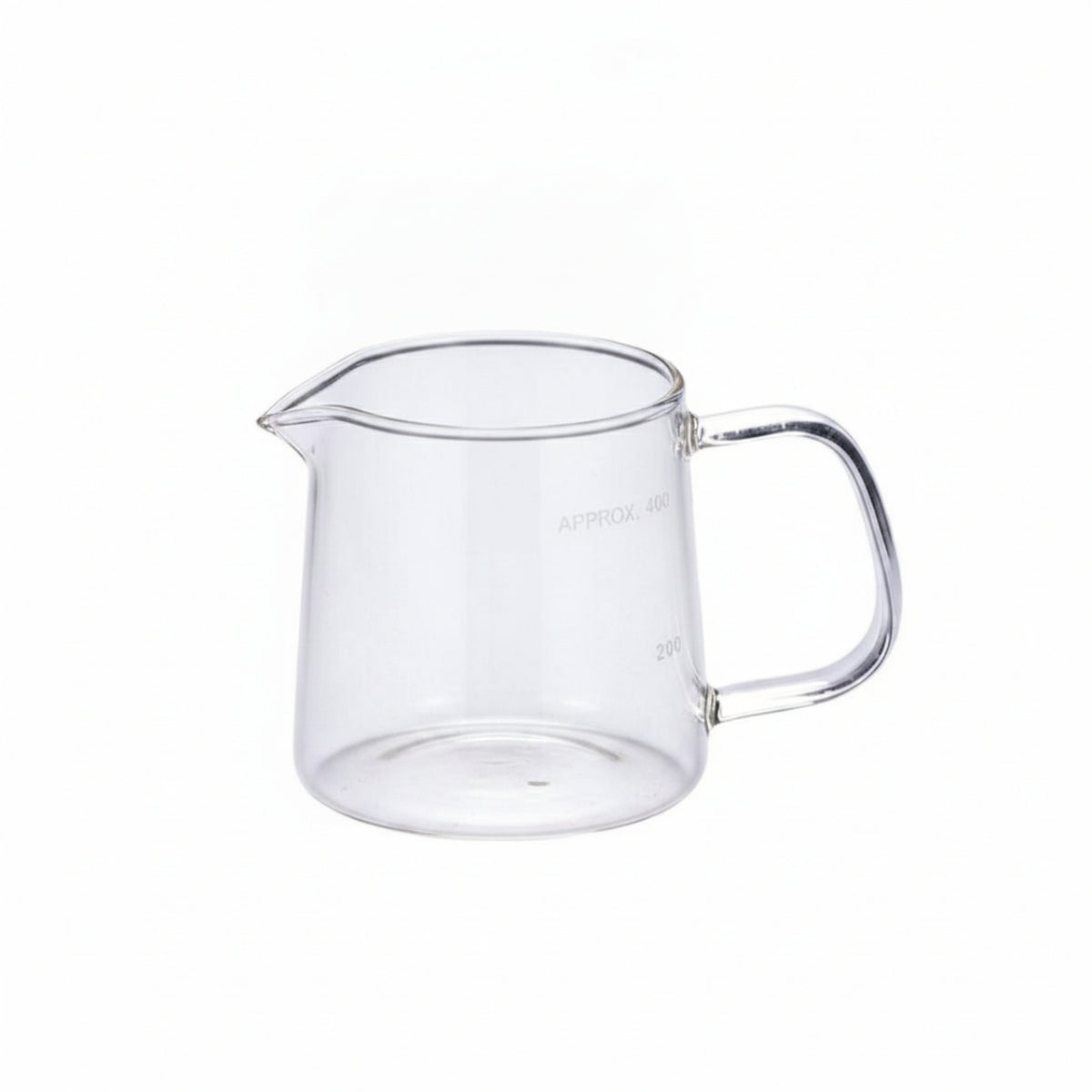 Filter Stainless Steel Coffee Carafe Borosilicate Glass Pour over Mesh Precision Spout Measurement Markings Suitable for Home Kitchen Barista Use