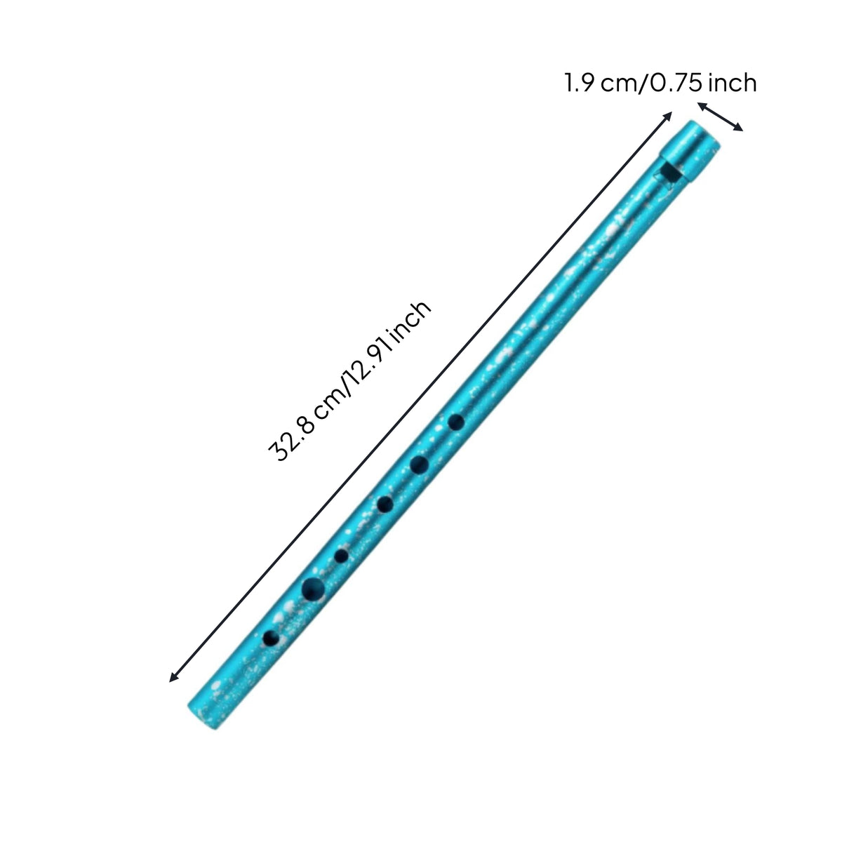 Traditional Whistle Metal Irish Tin Whistle Traditional Wind Instrument for Students, Practice