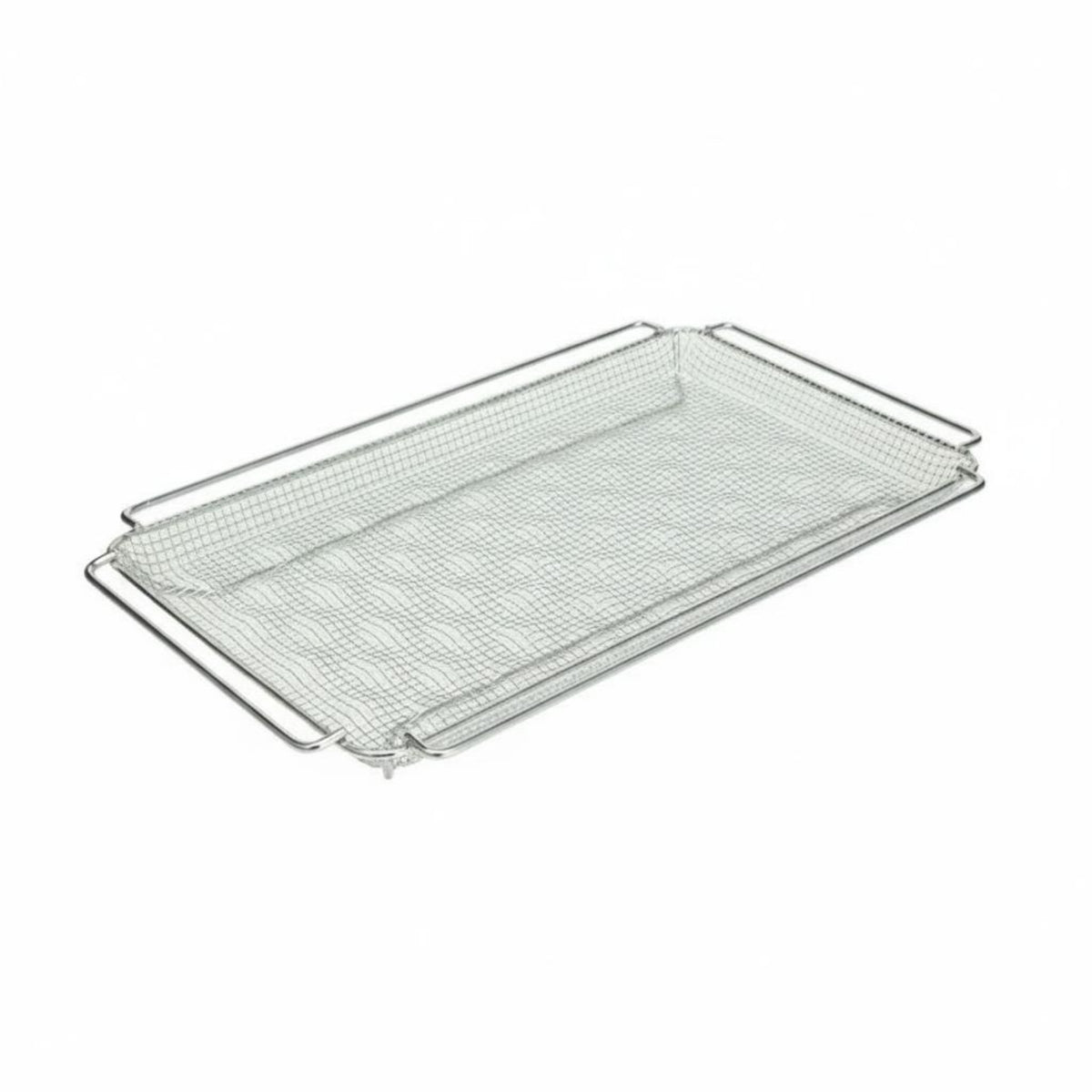 Gastronorm 1/1 Wire Rack Tray Oil Draining Stainless Steel Fryer Basket Easy To