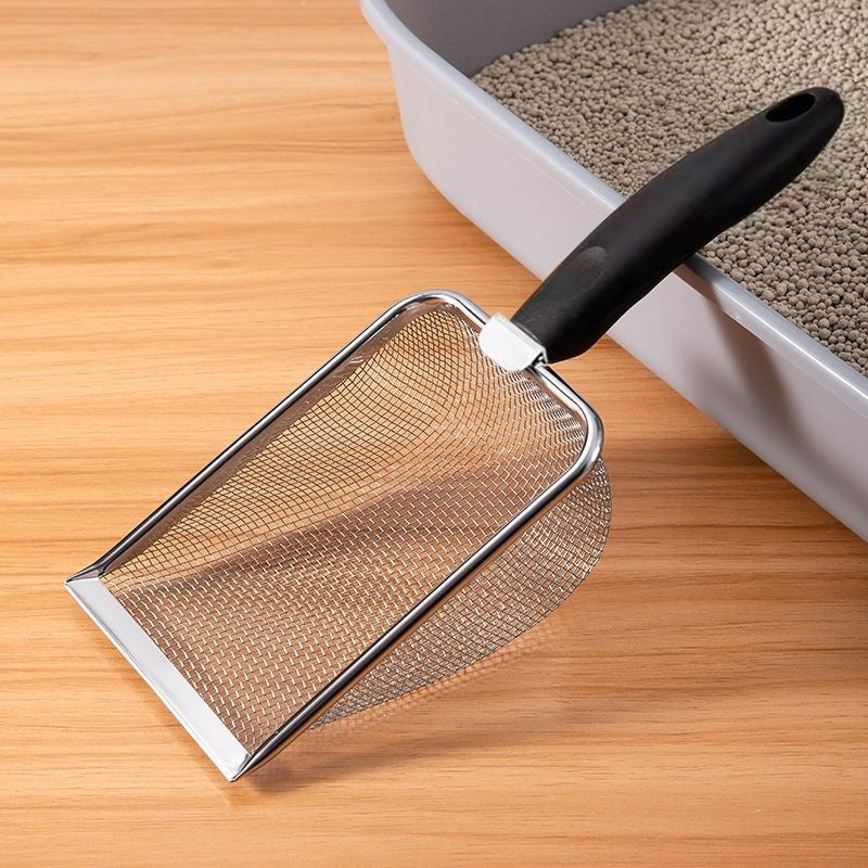 Fine Mesh Cat Litter Scoop Stainless Steel