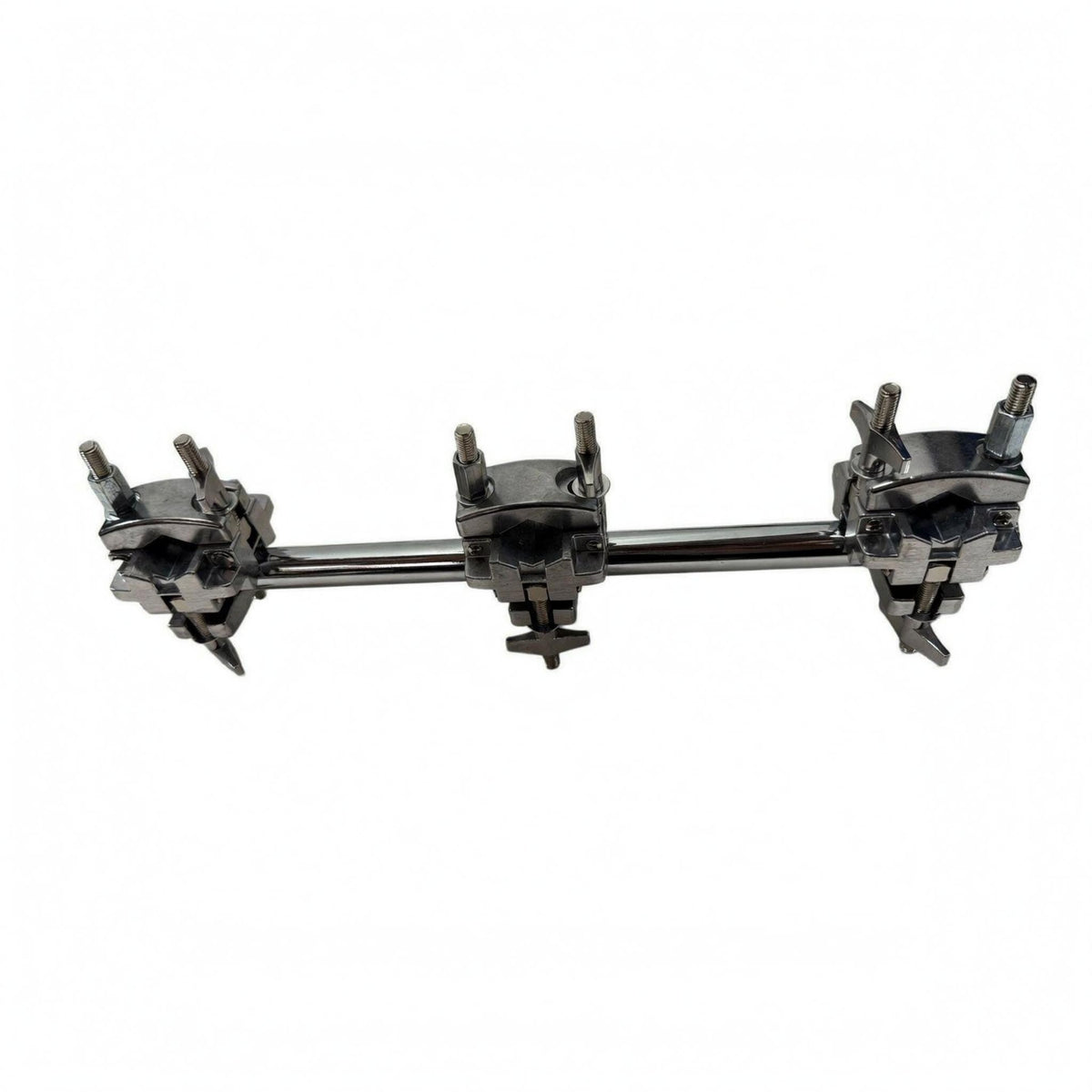 Drum Hardware Extension Bar Chrome Finish Percussion Hardware Clamp Threaded Screws Percussion Accessory