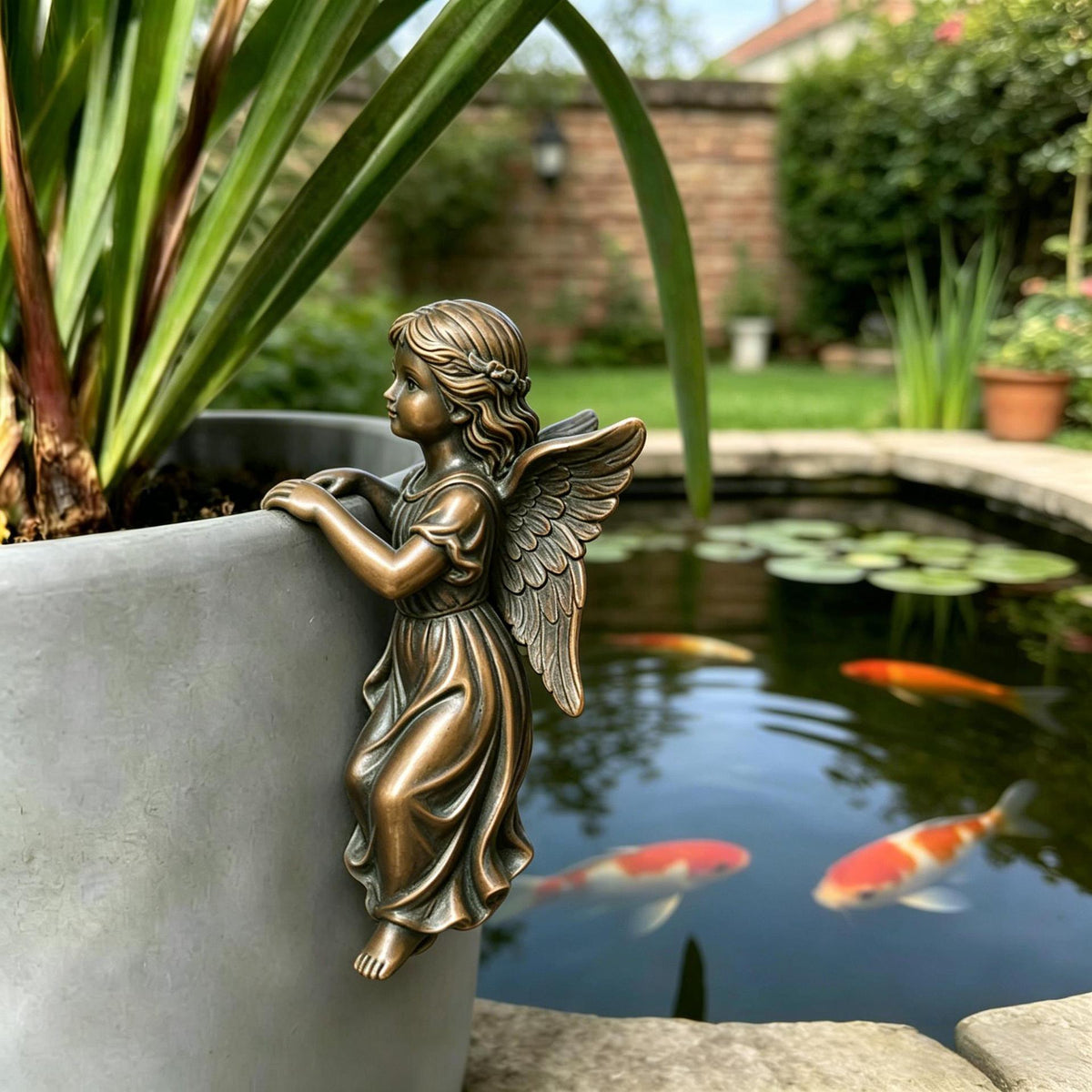 Antique Angel Girl