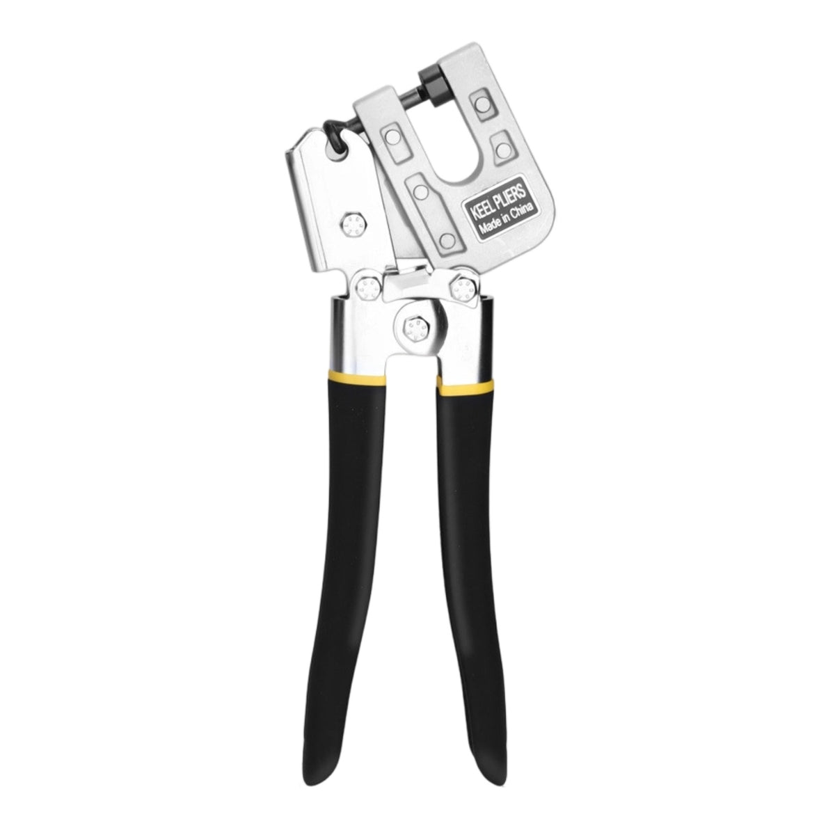 Punching Pliers with Metal Grippers Hard-Wearing Keel Fastener One-Handed Framing Member Fastener for Installers, Contractors