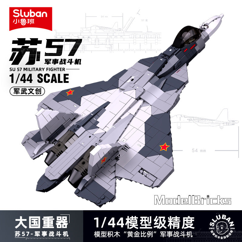 B0986 Su-57 Fighter
