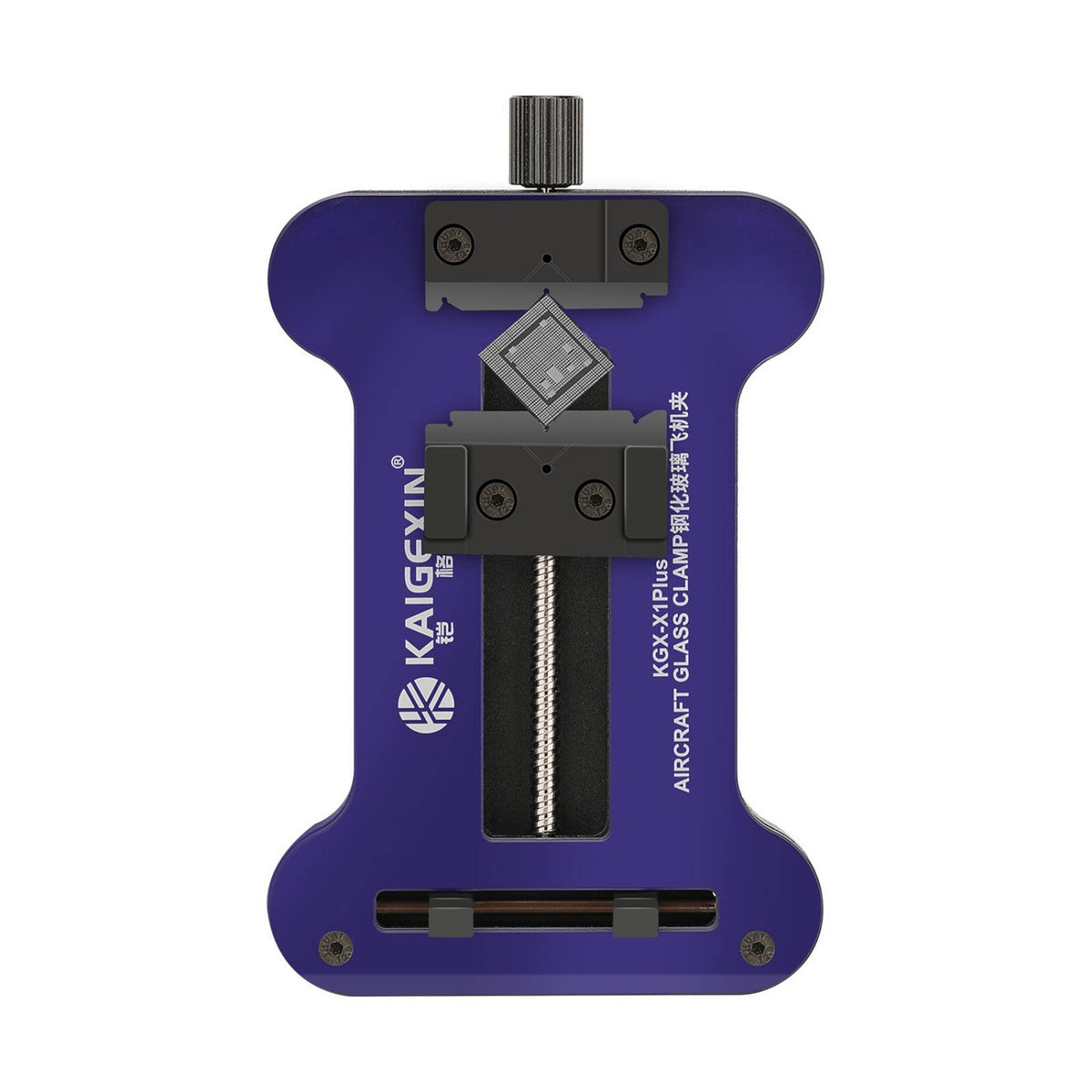 Heat Resistant Phone Repair Clamping Tool Sturdy Metal Body PCB Fixing Holder Anti Slip Base for Workbench