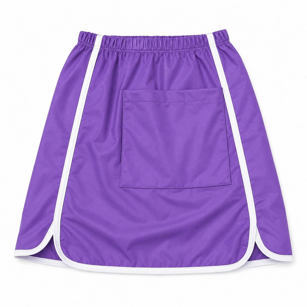 Skirt-Style Incontinence Pants Snap Buttons Leak-Resistant Skirt Pants Waterproof Adult Underwear Elastic Waistband for Elderly