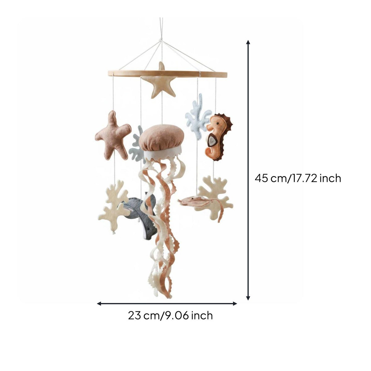 Creature Crib Mobile Educational Baby Bed Mobile Nordic Design