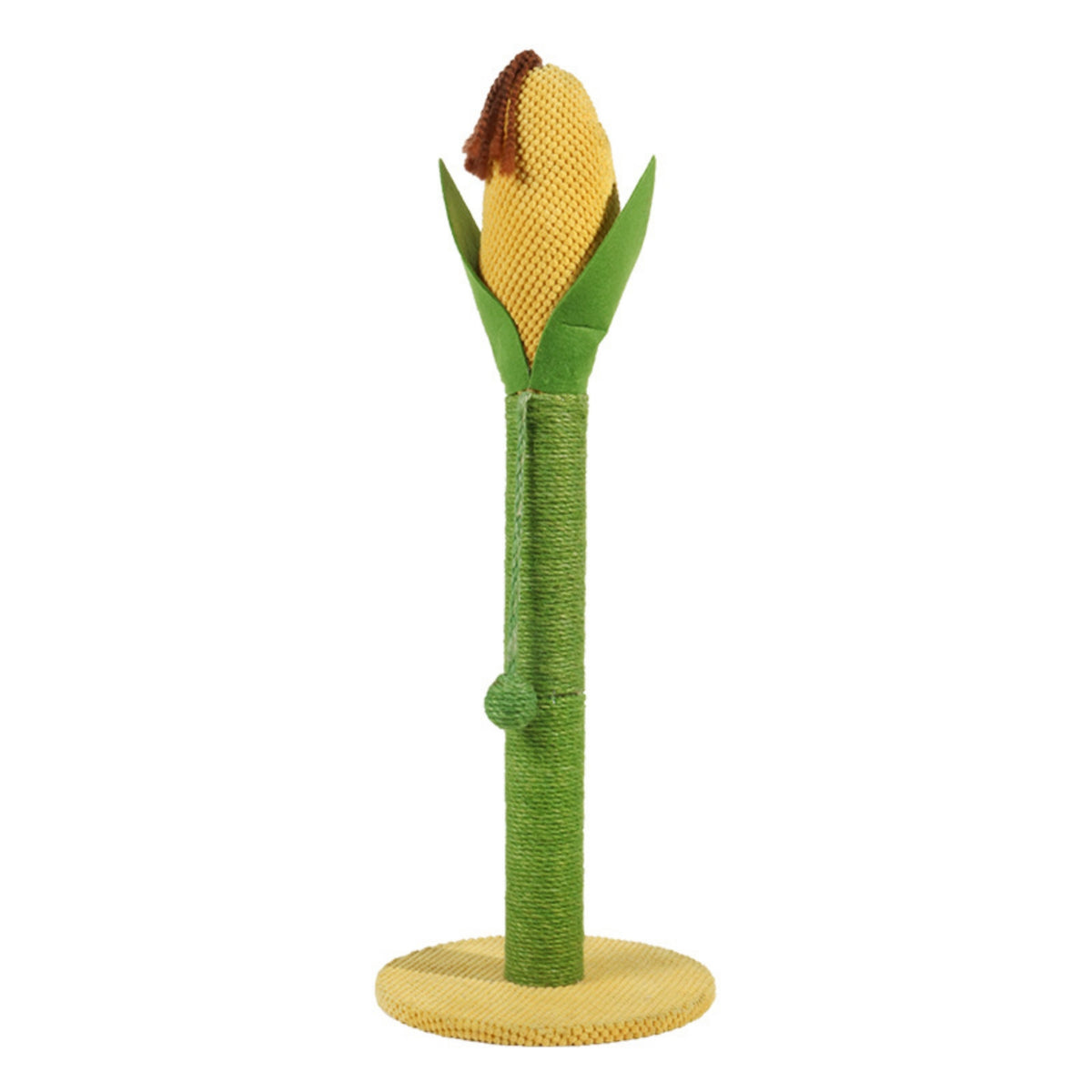 Cat Scratching Pole Scratch-Resistant Sisal Cat Scratcher Space-Saving Pet Supply for Cats, Kittens, Living Room, Apartment