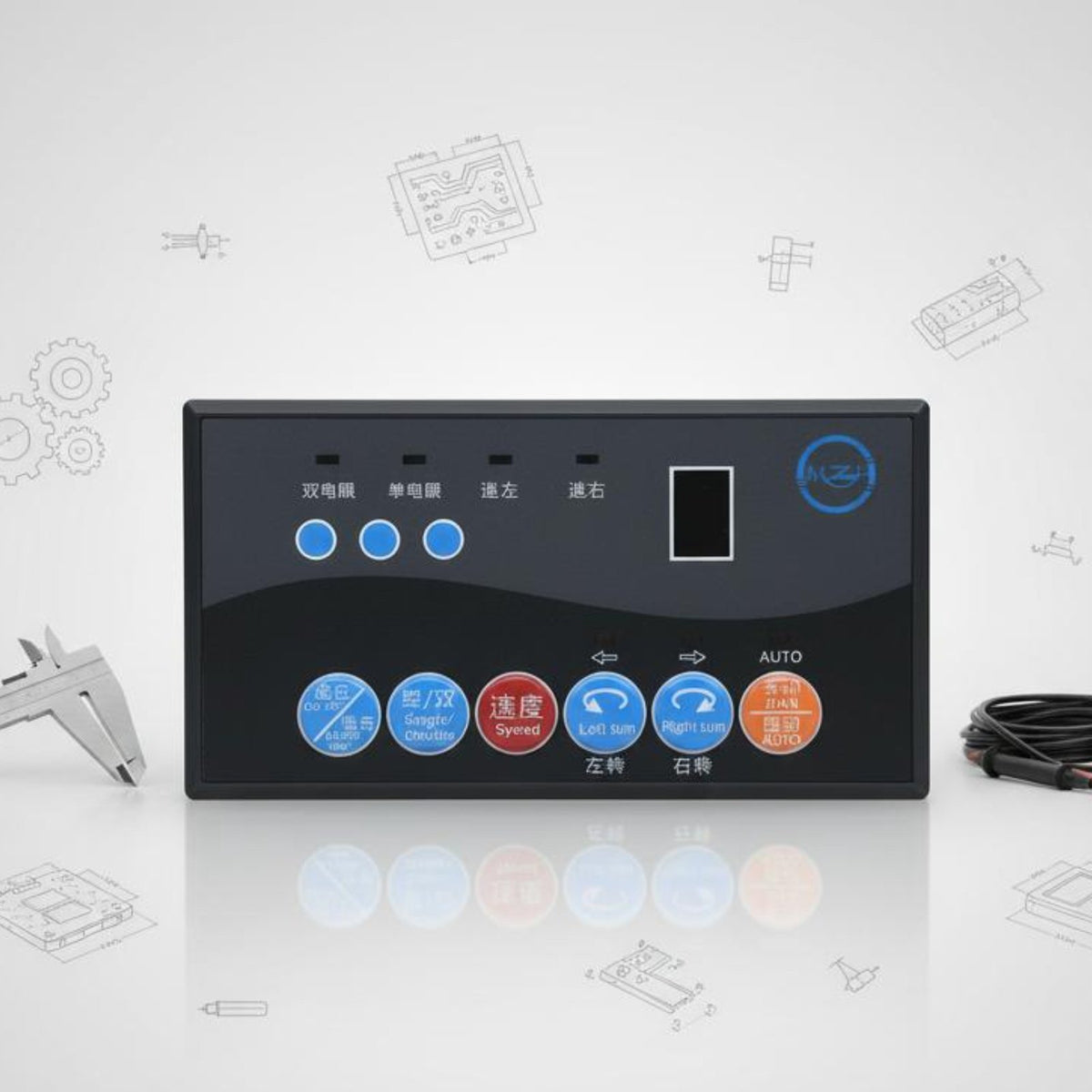 Photoelectric Edge Controller Left and Right Tracking Web Alignment Controller Speed Adjustment for Industrial Production Line, Manufacturing Workshop