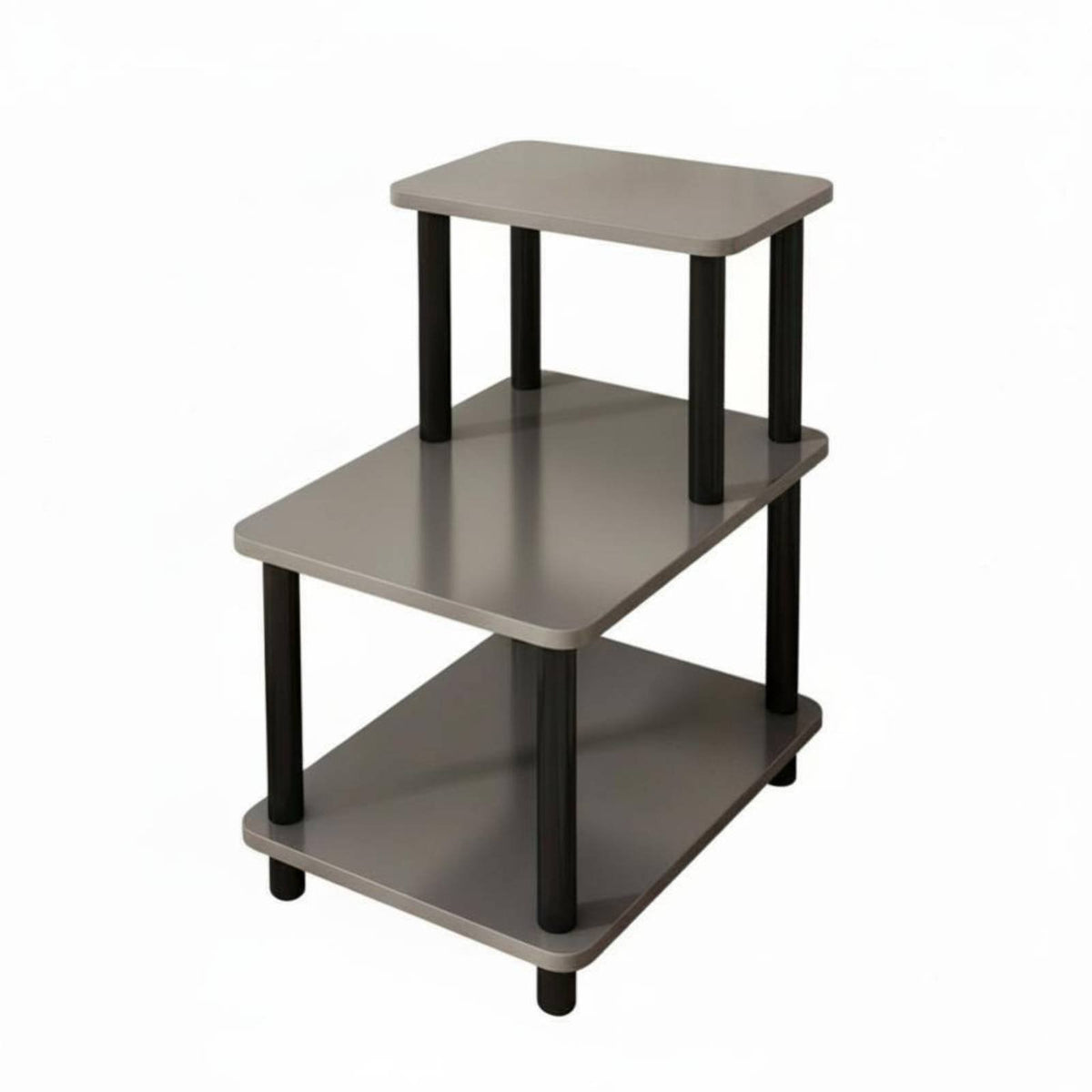 C-Shaped Rolling Table Space-Saving Sofa Desk Modern Design for Students, Adults