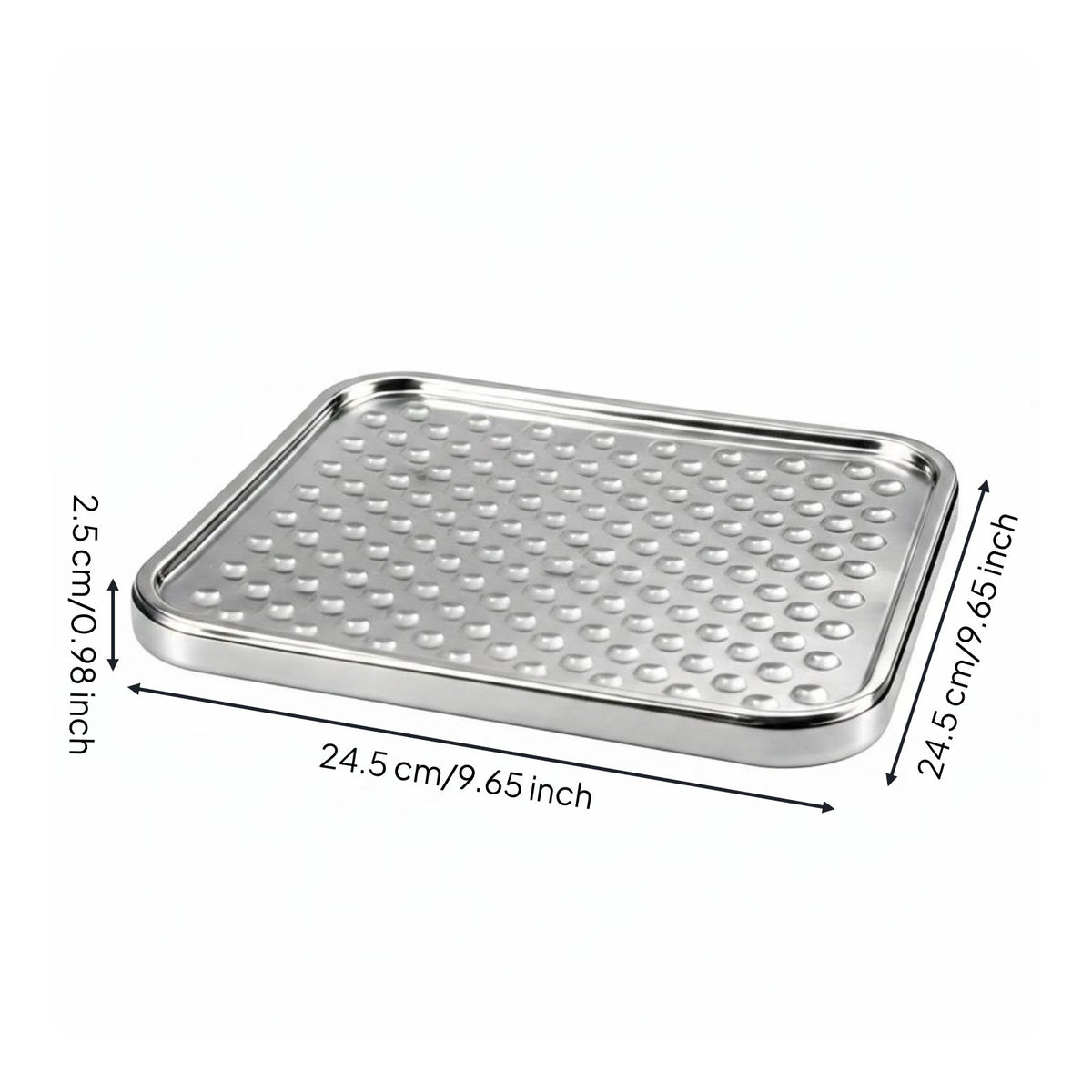 Stainless Steel Licking Pad Anti-Choke Wet Food Plate Dishwasher Pet Licking Mat for Cats