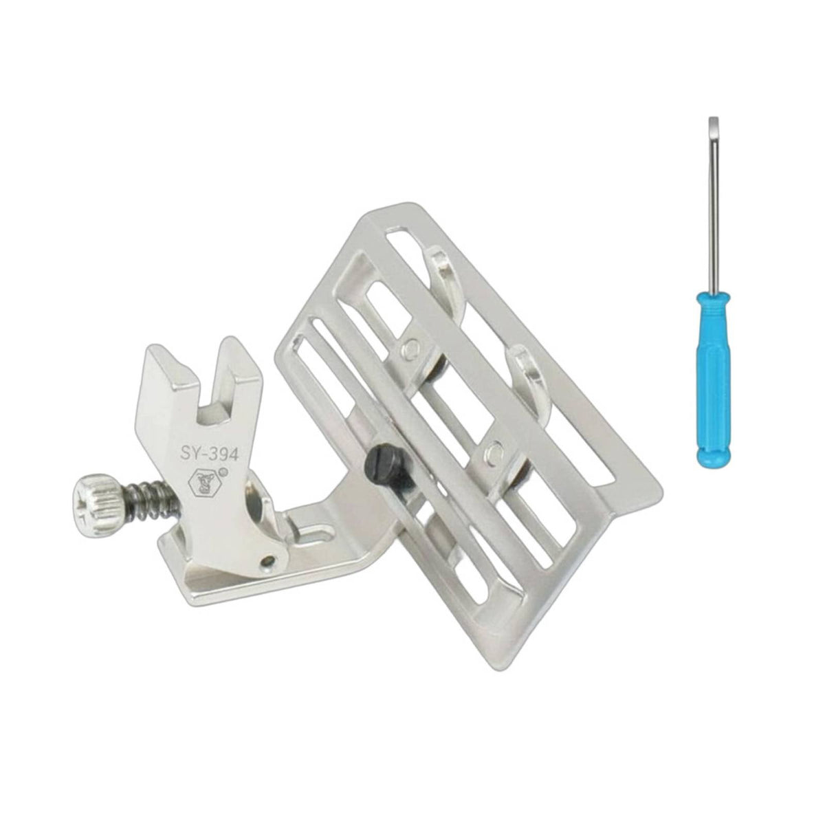 3-in-1 Gathering Foot Polished Finish Multi-Purpose Sewing Foot All Steel