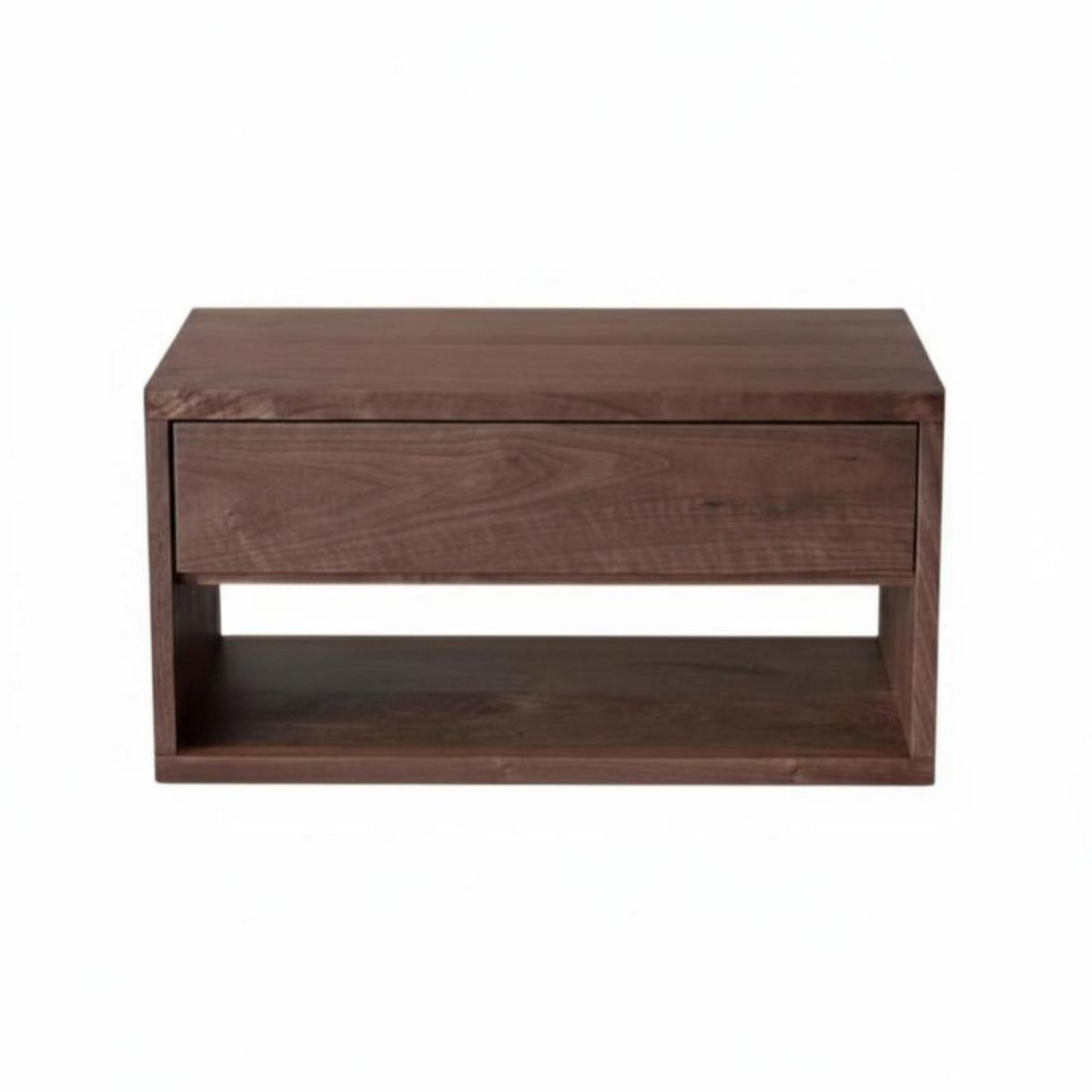 Bedside Cabinet with Drawer and Shelf Minimalist Design for Homeowners, Couples