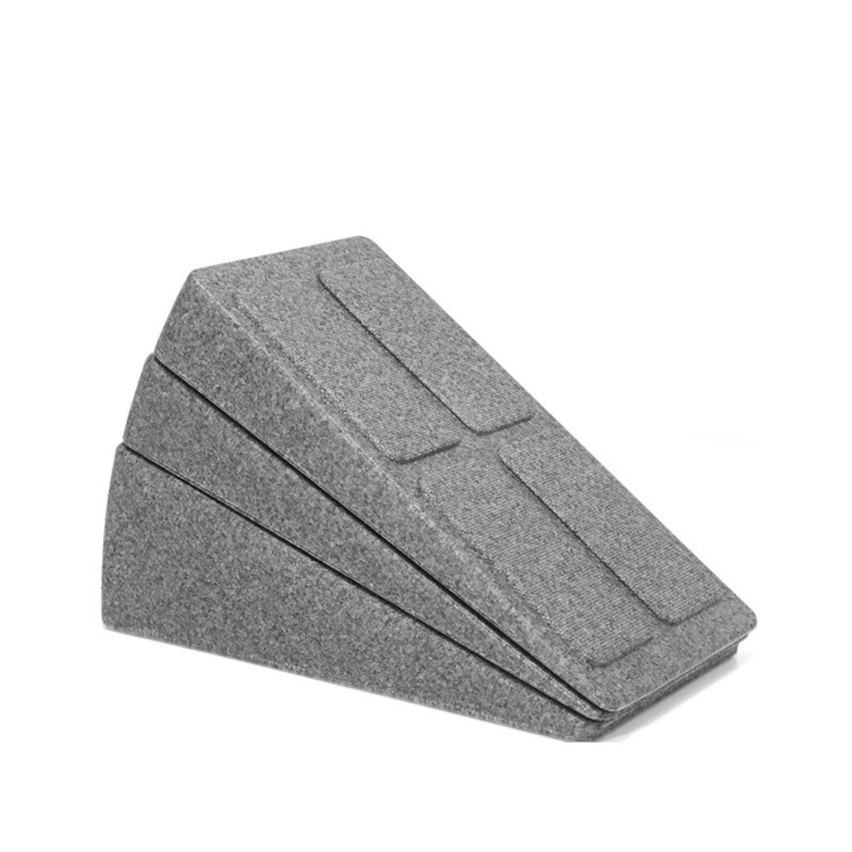 Foam Incline Wedge Non-Slip Calves Board Lightweight Squat Wedge Board for Athletes, Runners, Home Gym, Physical