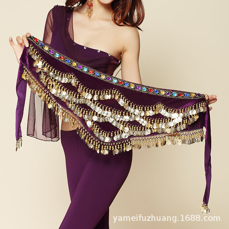 Indian Dance Performance Waist Chain for Belly Dance Practice