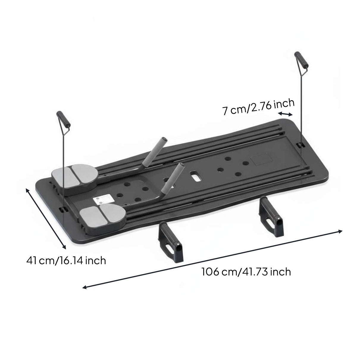 Sturdy Construction Multi-Functional Ab Workout Device Quiet Operation Automatic Rebound Ab Wheel Sweat-Absorbent Grips Core Exercise Equipment with Timer Non-Slip Wheels for Beginners, Home