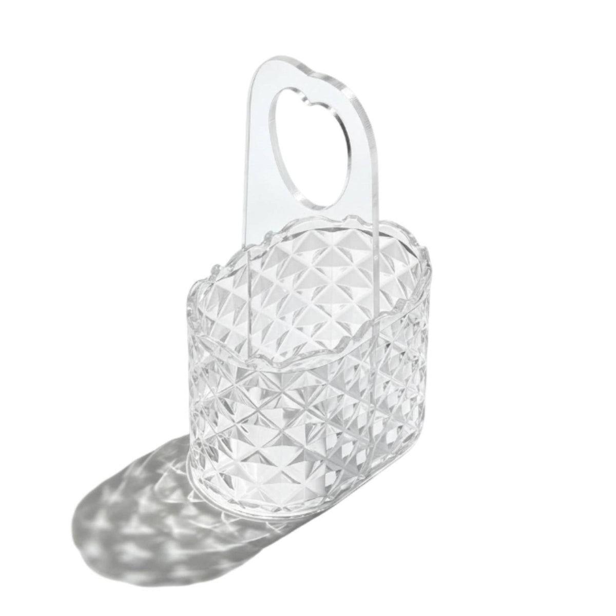 Acrylic Utensil Holder Countertop Utensil Holder Space Saving Transparent