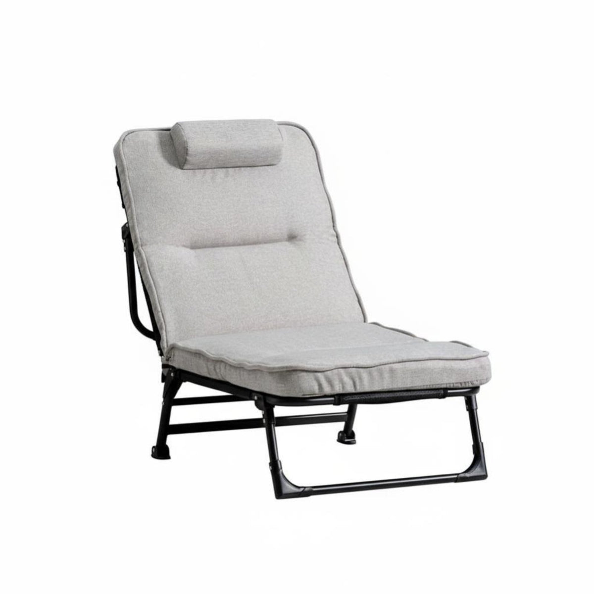 Adjustable Folding Lounger No Assembly Required Adjustable Padded Lounger