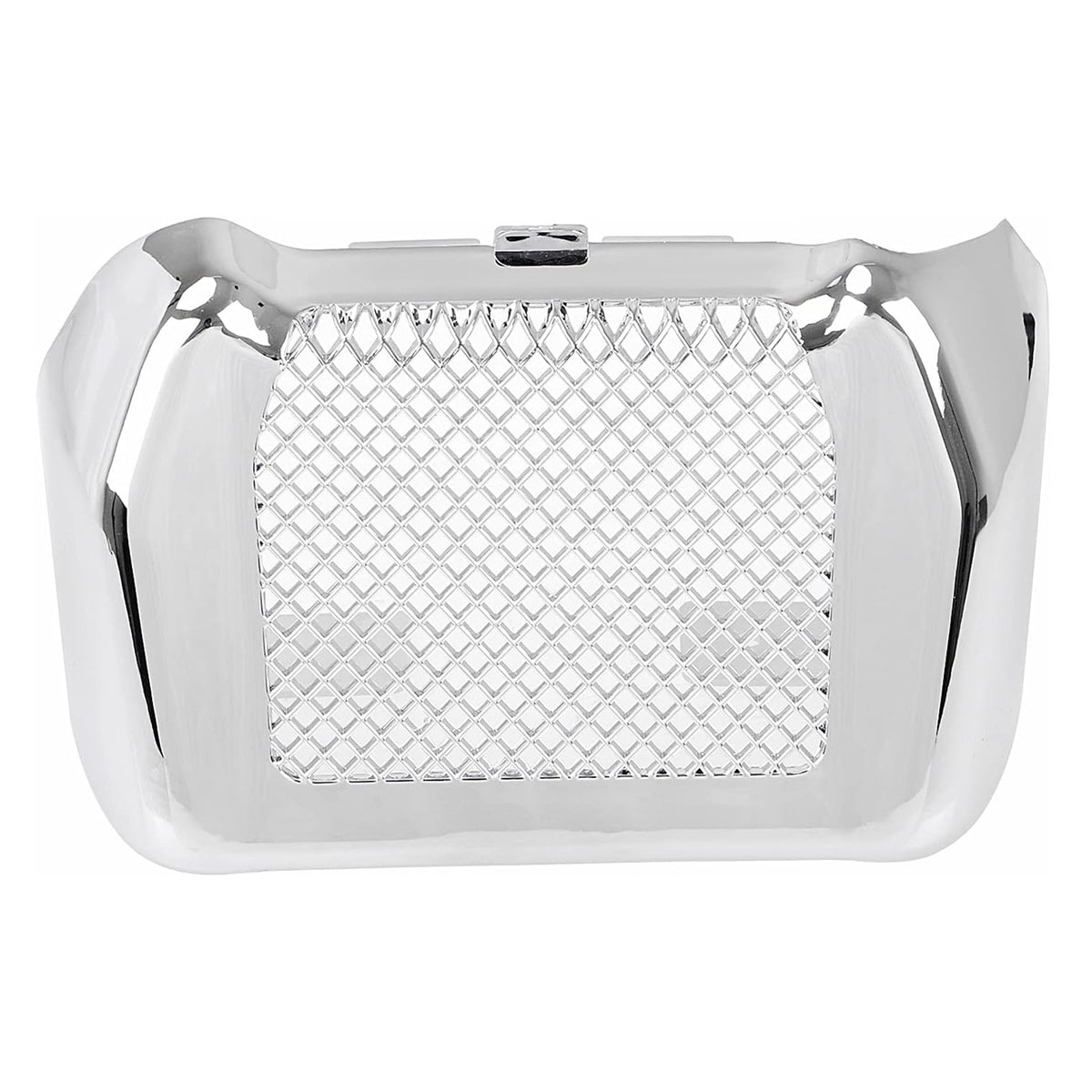 Motorcycle Oil Cooler Cover Ventilated Oil Heat Exchanger Guard with Mesh Low-Profile for Long-Distance Riders