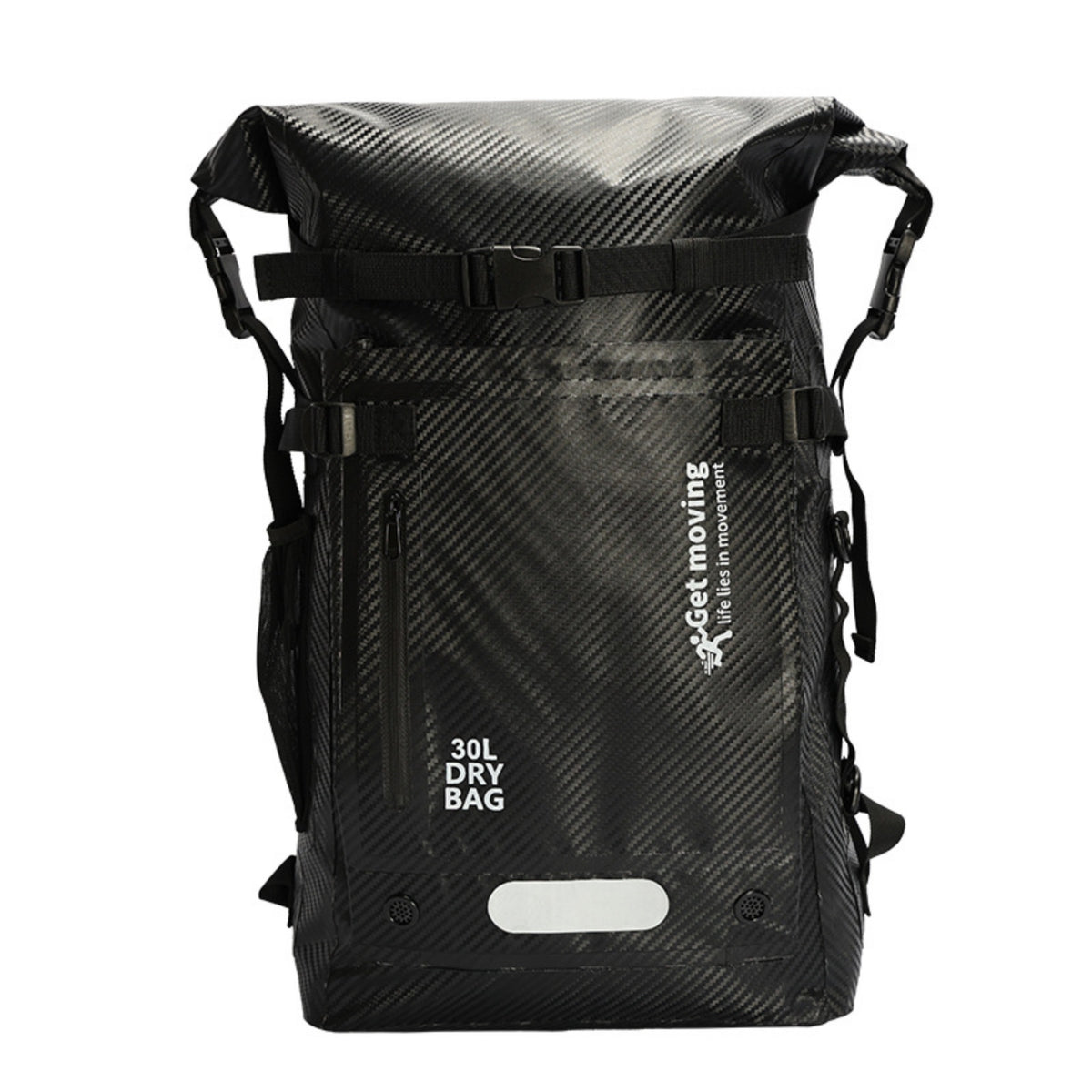 Dry Bag Backpack Reliable Roll-Top Backpack Portable Roll-Top Bag for Hikers, Journeyers, Kayaking, Beach, Travel