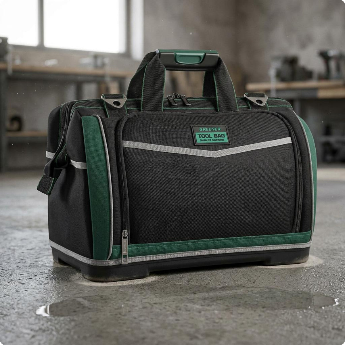 Tool Bag Oxford Cloth Heavy Duty Tool Bag Structured Rectangular Shape