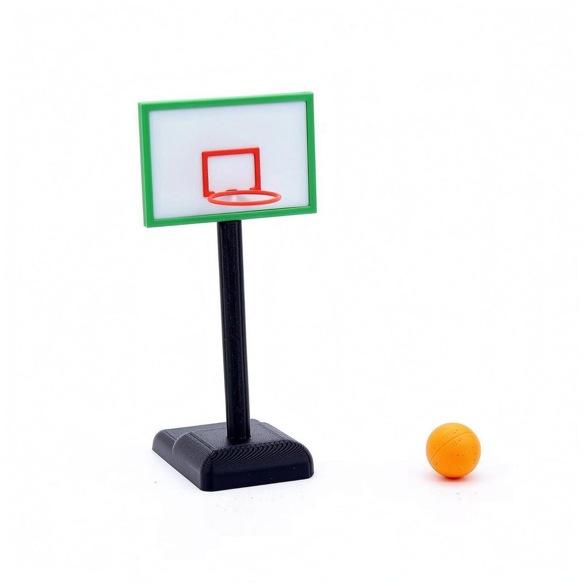 1/12 Scale Basketball Hoop Lightweight Dollhouse Basketball Hoop Bright Colors