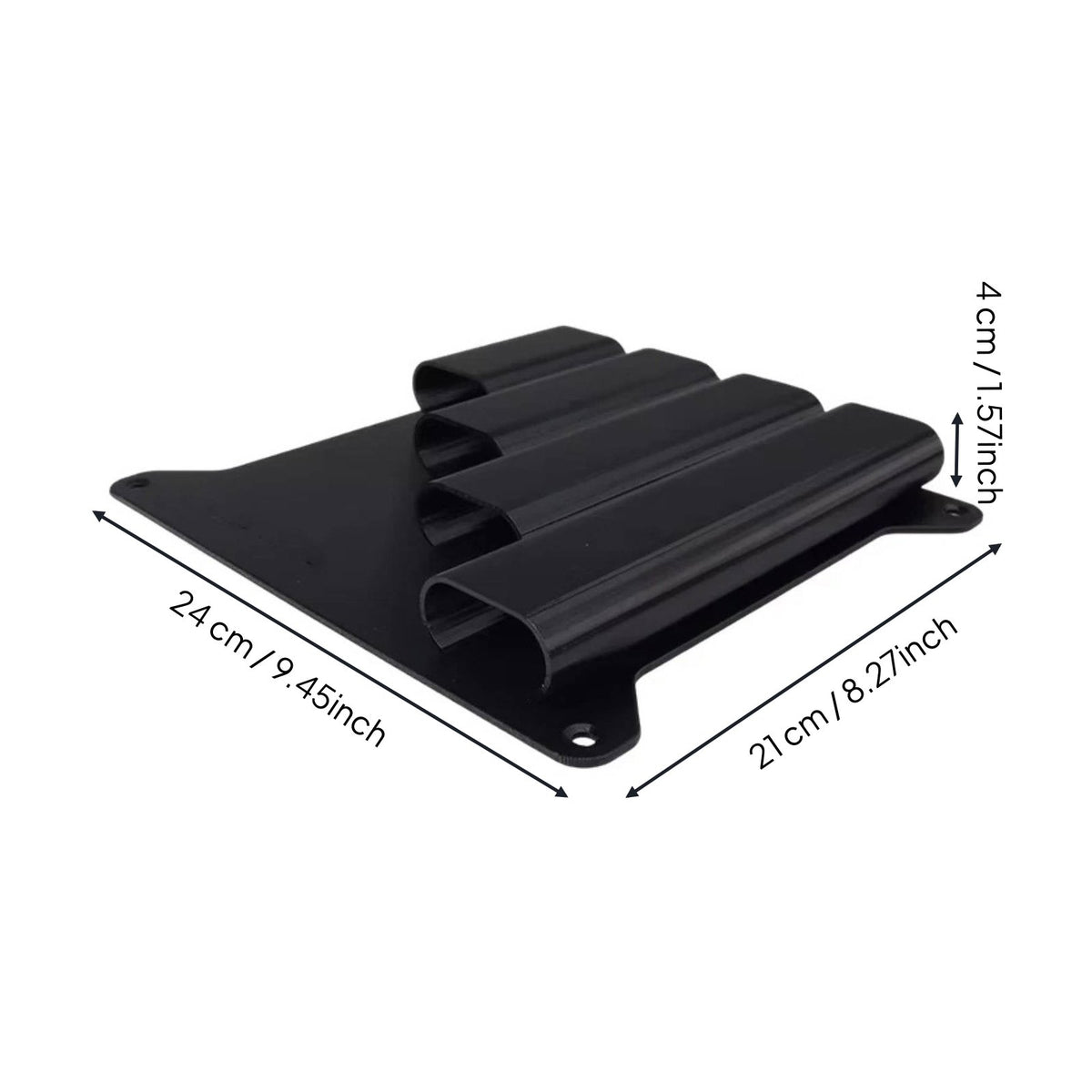 Zip Tie Storage Rack Sturdy Plastic Wall Mounted Zip Tie Rack Pre Drilled Holes
