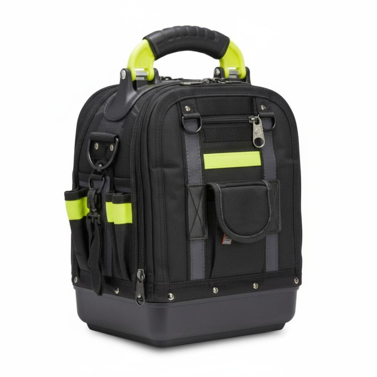 Multi Pocket Tool Bag Zippered Tool Bag Simple Accessible Storage Gear for Workshop, Garage