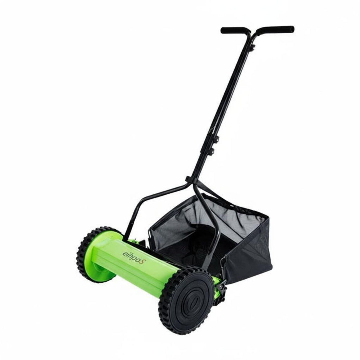 Push Lawn Mower Lightweight Manual Reel Mower Adjustable Height