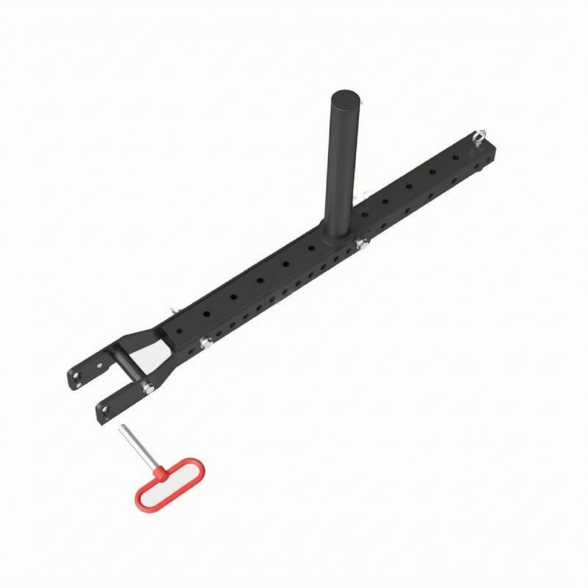 Rack-Mounted Training Bar Pin Connection Exercise Gear Forked End