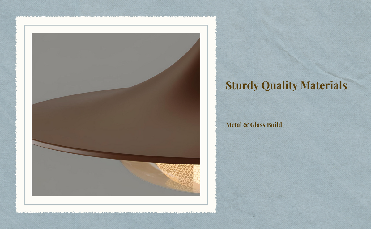 Walnut minimalist pendant light