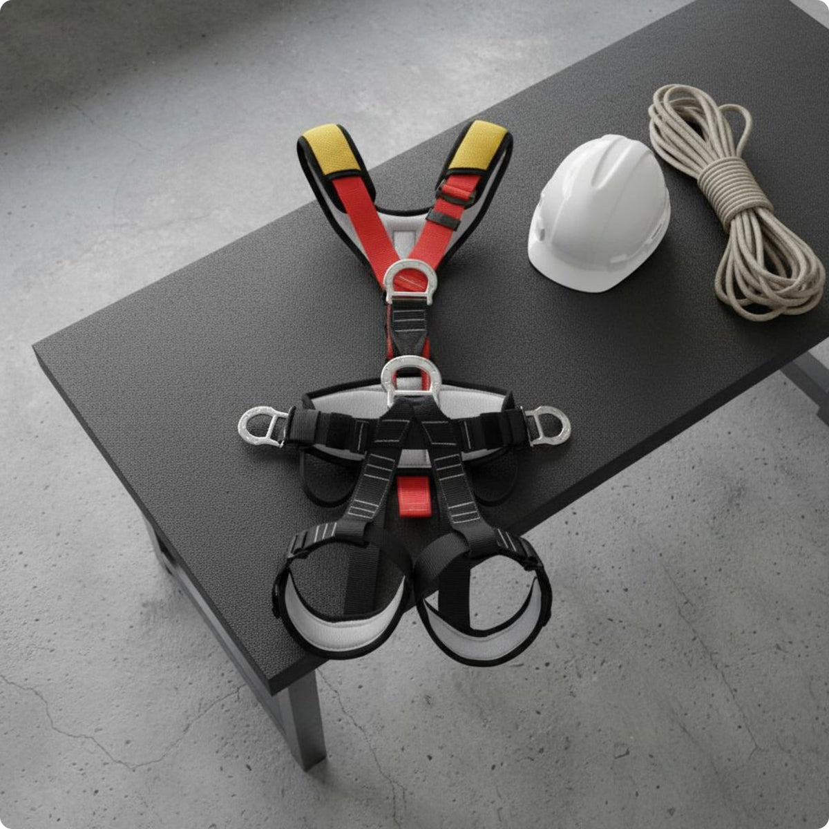 5 Point Harness Certified Full Body Safety Harness Heavy Duty for Professionals