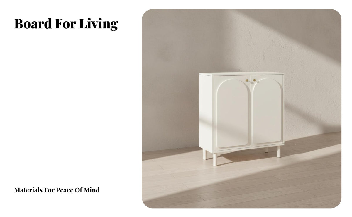 Modern Minimalist aesthetic Entryway Divider Cabinet Multi-Functional Design Freestanding Divider storage shelf Glass Panel Accent Room Partition Privacy Screen for Apartment Dwellers, Homeowners, Adults, Hallway, Bedroom, Study, Office