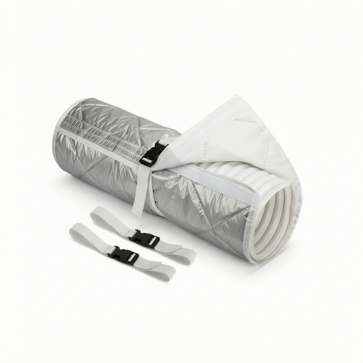 A C Pipe Wrap with Buckle Adjustable A C Hose Insulation Sleeve Universal Fit