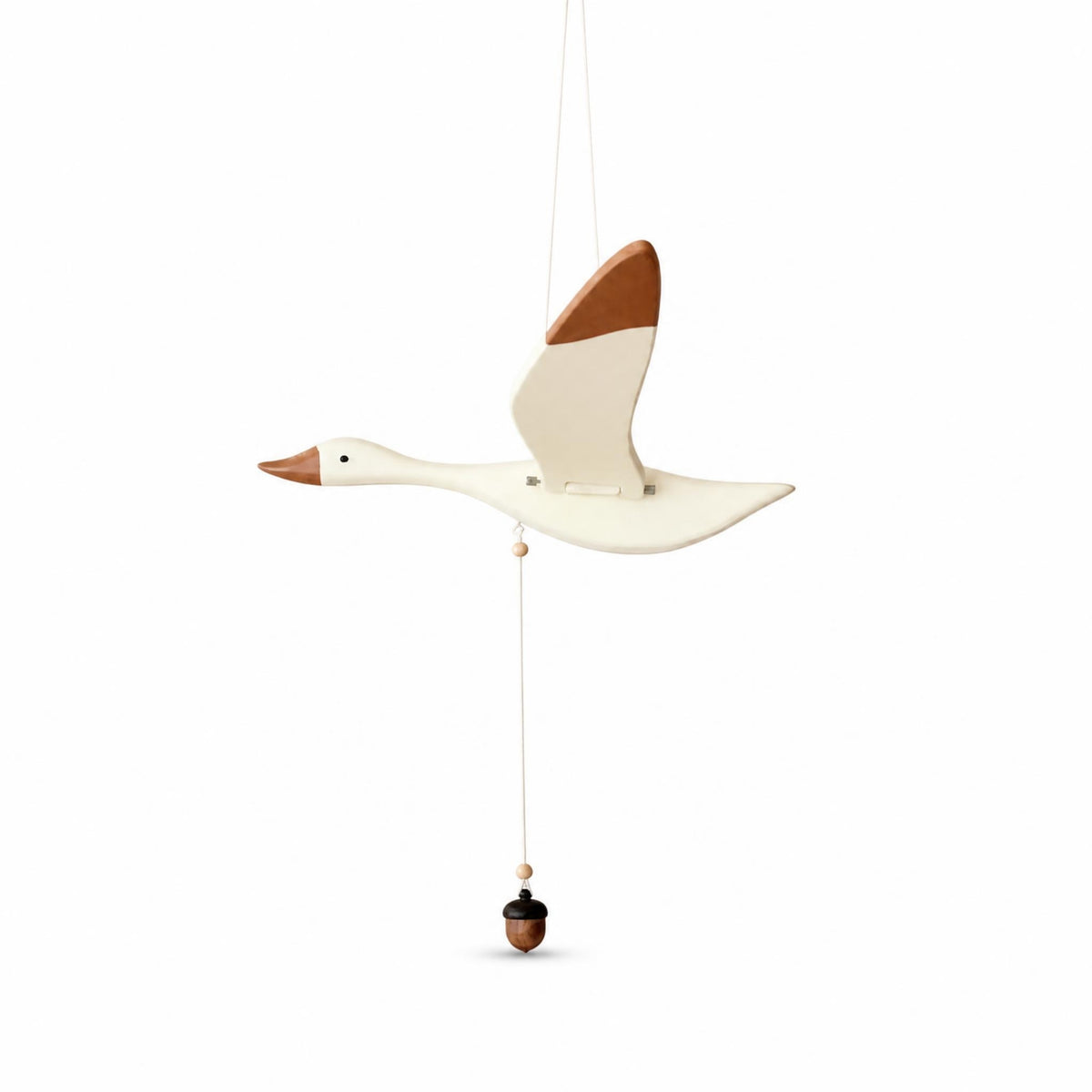 Hanging Bird Ornament Thin Cords for Balcony