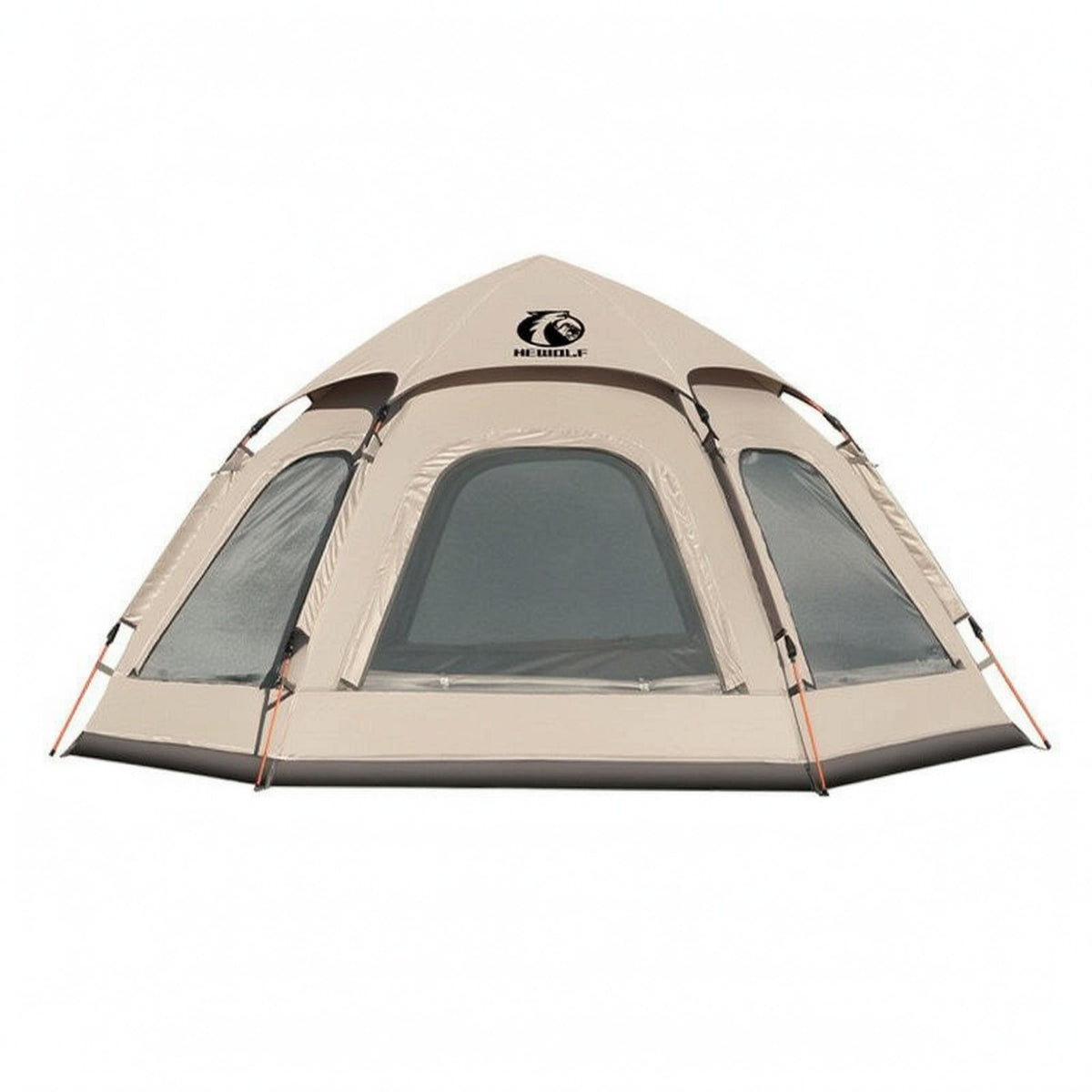 Hexagonal Tent Mesh Openings Automatic Tent Foldable for Families