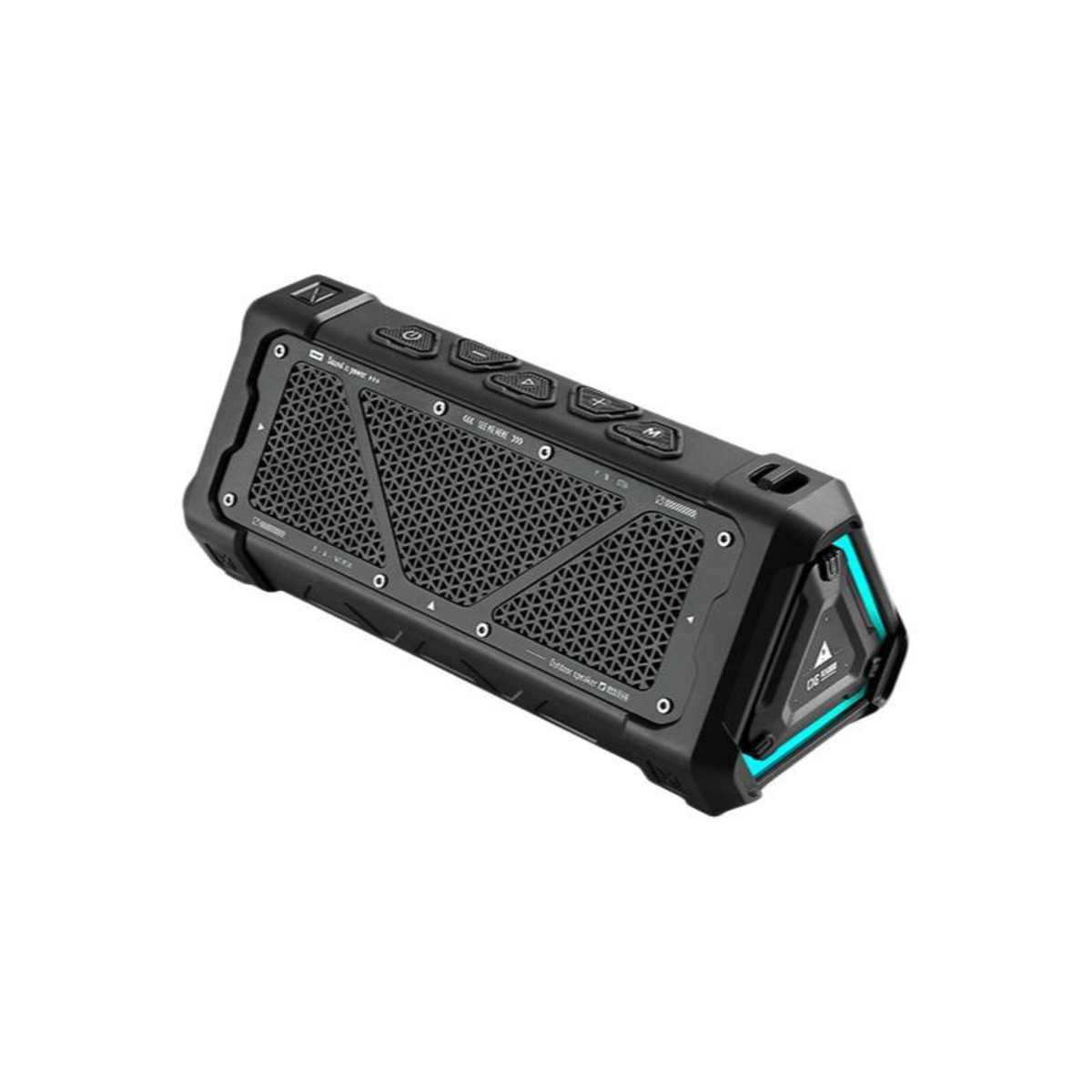 Portable Waterproof Outdoor Car Speaker, Mini Bass Device