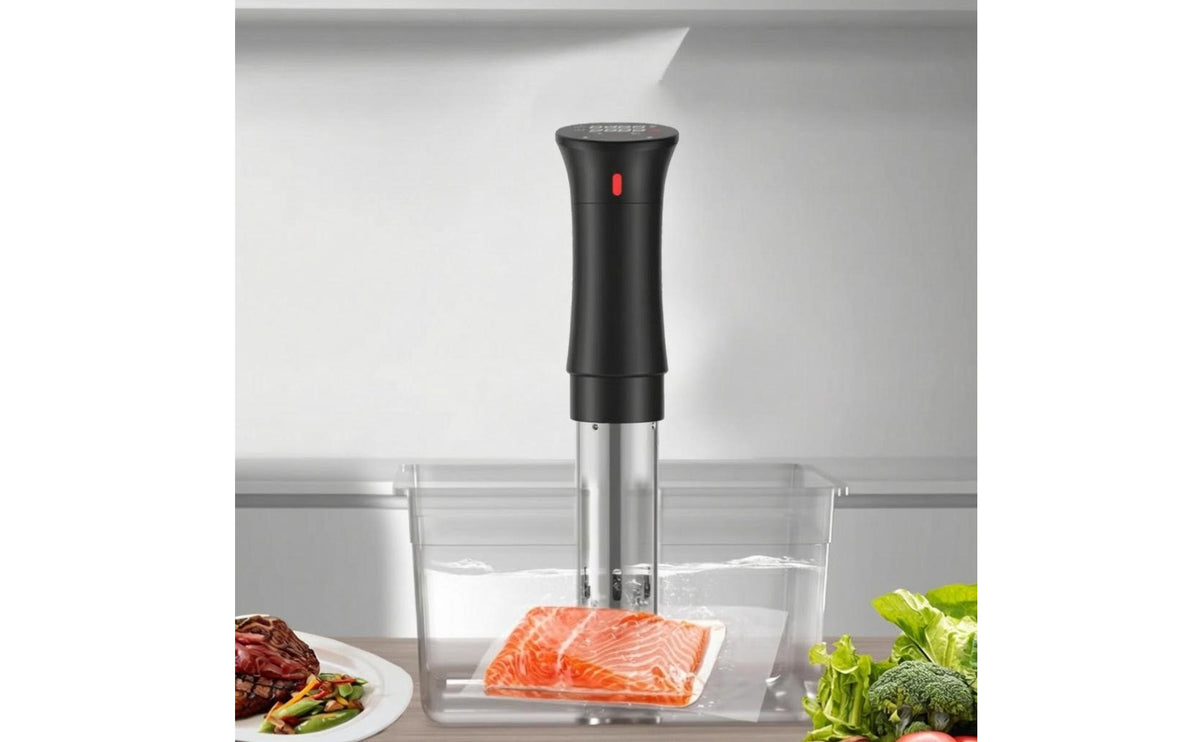 360-Degree Circulation Sous Vide Immersion Circulator Dry-Overheat Protection Temperature Control Cooker Clamp Mount Immersion Water Heater LED Display