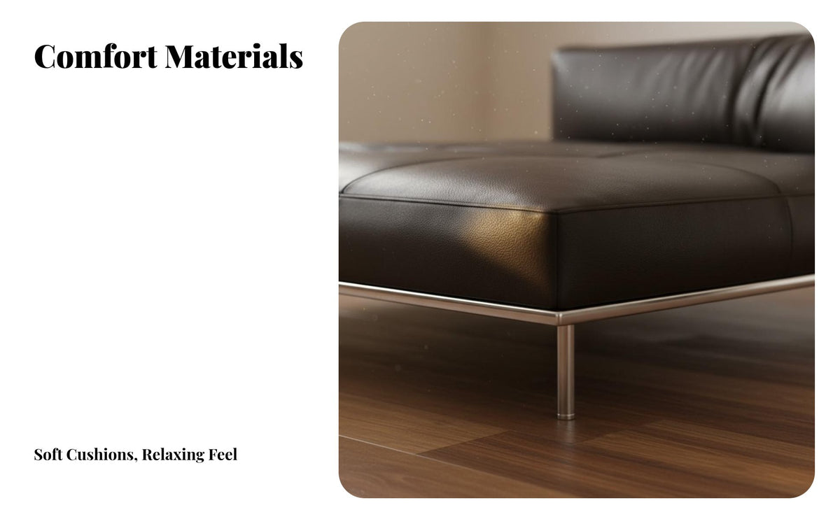 Nordic & design arcd sectional Sofa Minimalist Design Lounge Seating low-slung Home Furnishing Designer Inspired for Interior Designers, Apartment Dwellers, homeowners, Living Room, Showroom, Villa