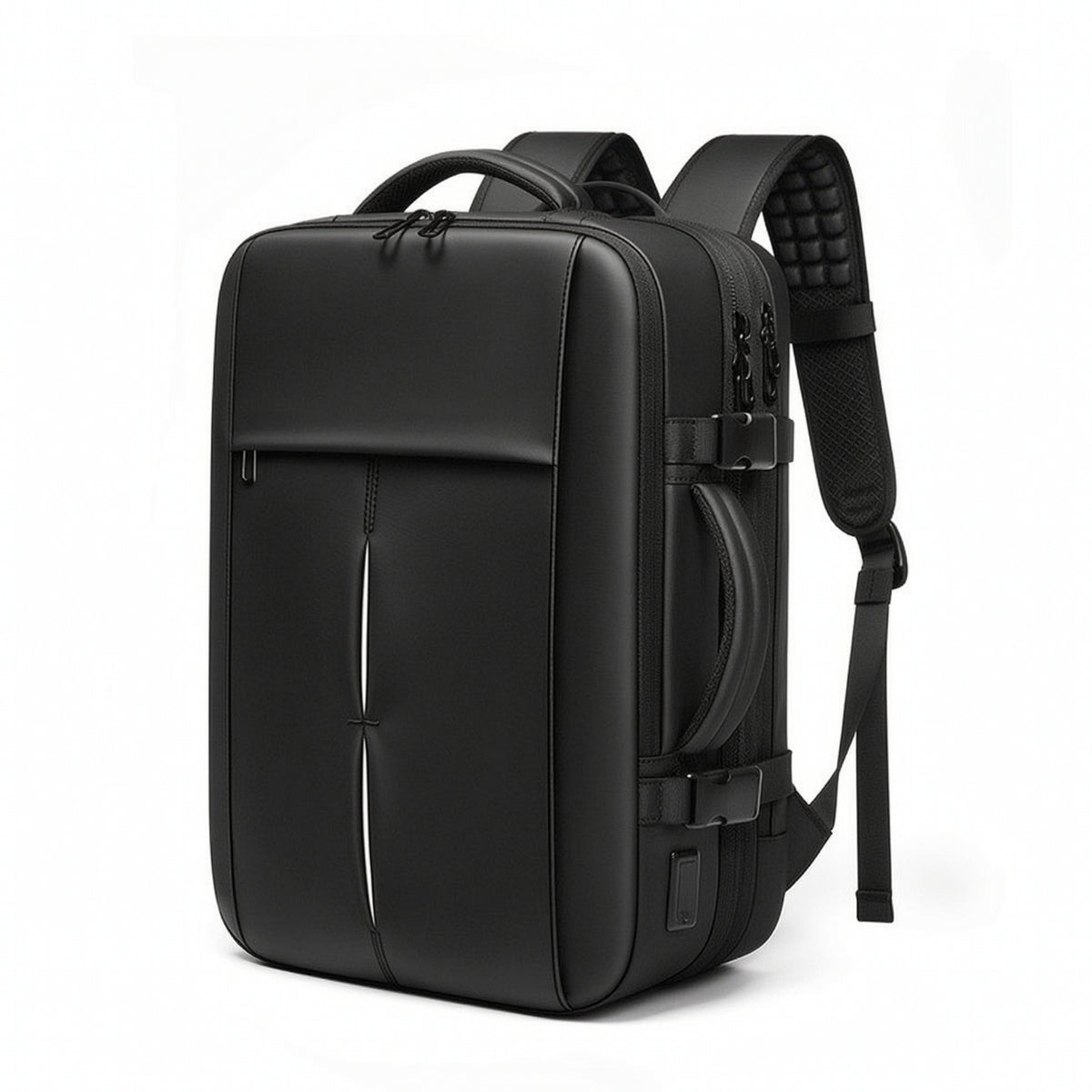 Business Laptop Backpack Structured Travel Backpack with Laptop Compartment Daypack Expandable Bag Padded for Commuters