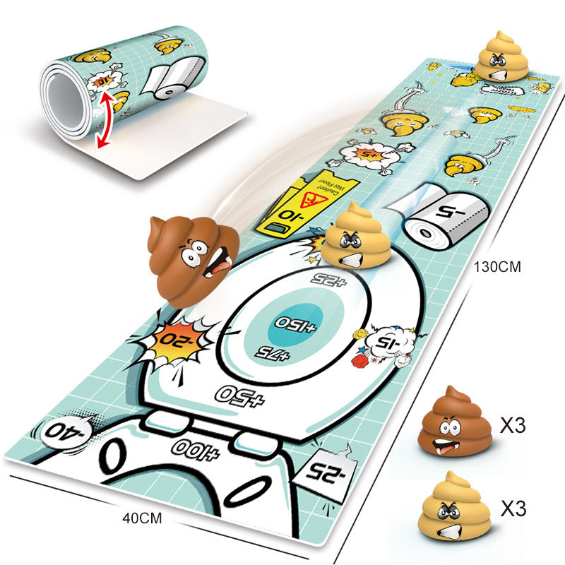 Tabletop Curling Game for Kids and Family, Interactive Indoor Toy
