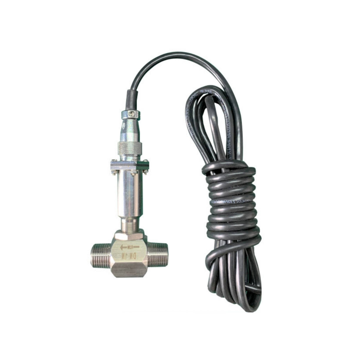 Digital Rotary Current Meter Stainless Steel flow Meter with Digital Display Display Output Output for Engineers, Technicians, Piping Systems
