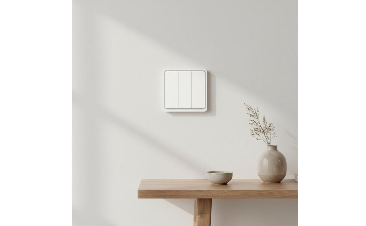 4-Button Scene Effortless-Control Automation Mesh Network Scene Remote Multi-Action Buttons on Smart Home Remote for Renters