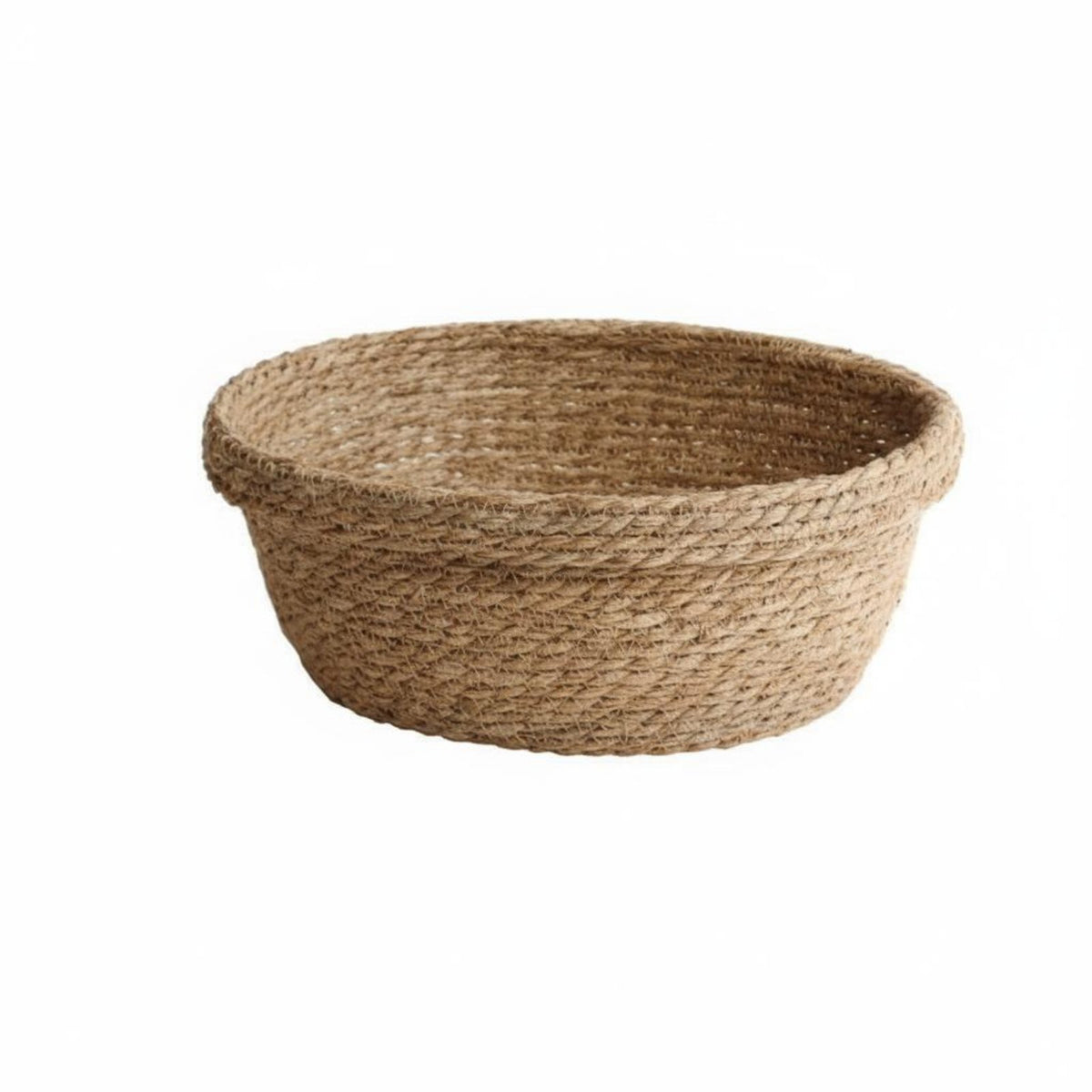 Hand-Braided Storage Bowl Handmade Organizing Bin Decorative for Office, Parents