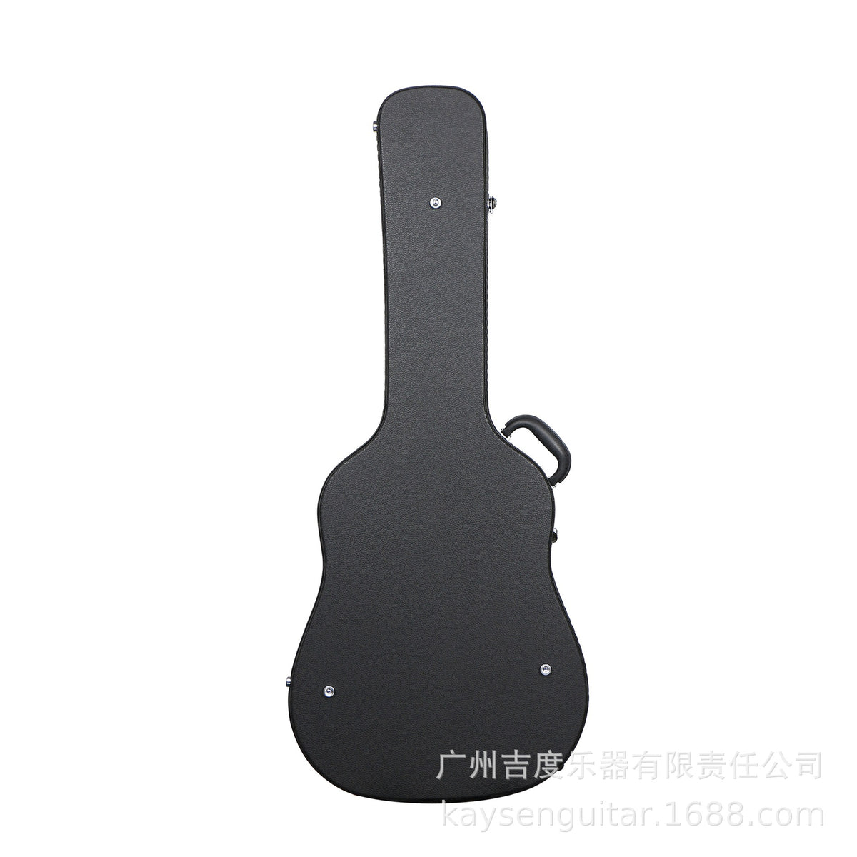 Factory Direct Guitar Leather Case for Folk/Classical, Electric/Bass, Foam Case Wholesale
