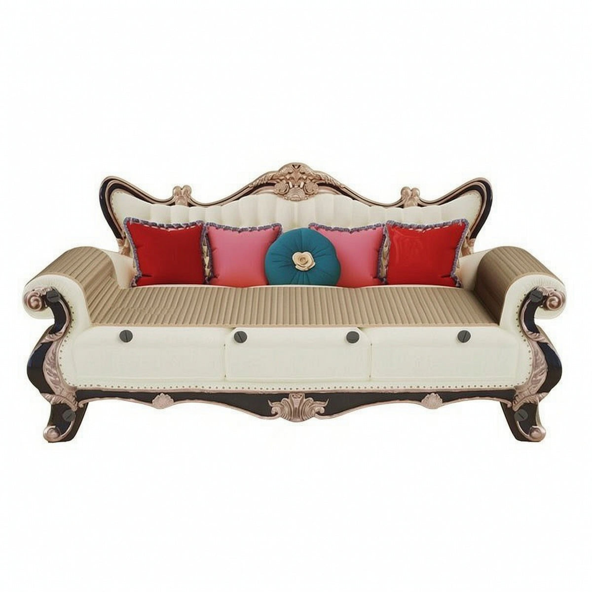 Cat Scratcher Sofa Vintage-Style Cat Sofa Bed Ornate for Cats, Kittens