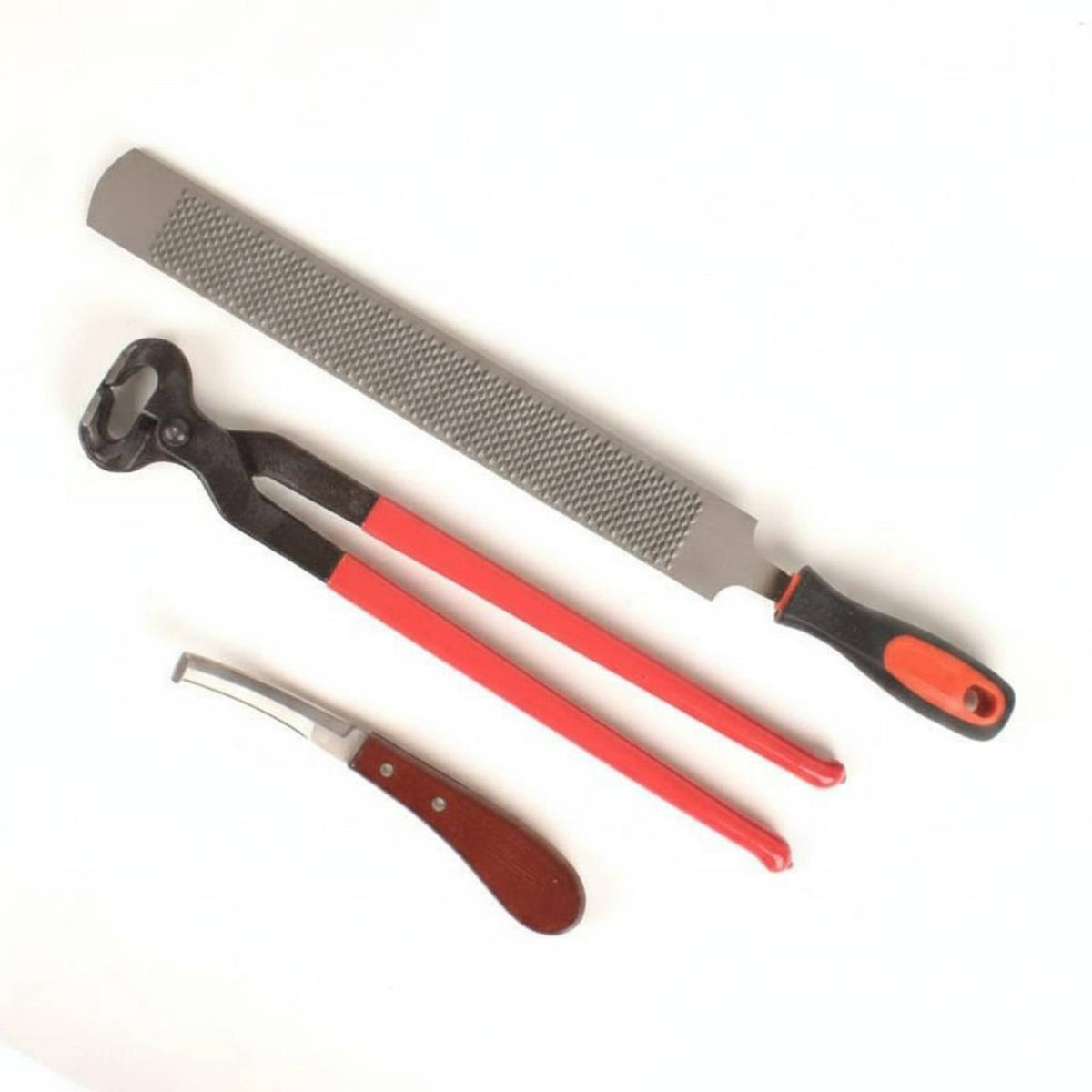 3 Pieces Hoof Trimming Set Strong Grip Horse Hoof Trimmer Heavy Duty for Farriers, Farm Workers