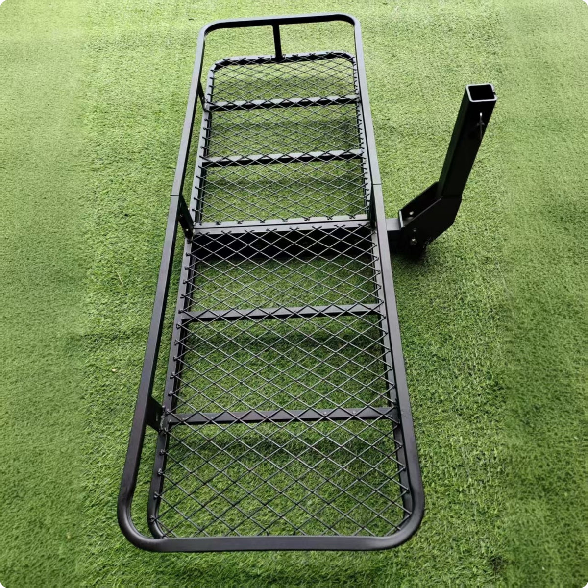 put up Mount Cargo Carrier Raised Side Rails put up Cargo Rack tube Frame Rear Luggage Rack Basket